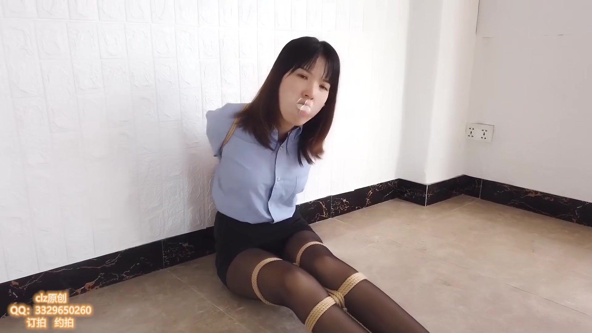 Husband Asian Girl Tied And Tape Gagged SexScat - 1