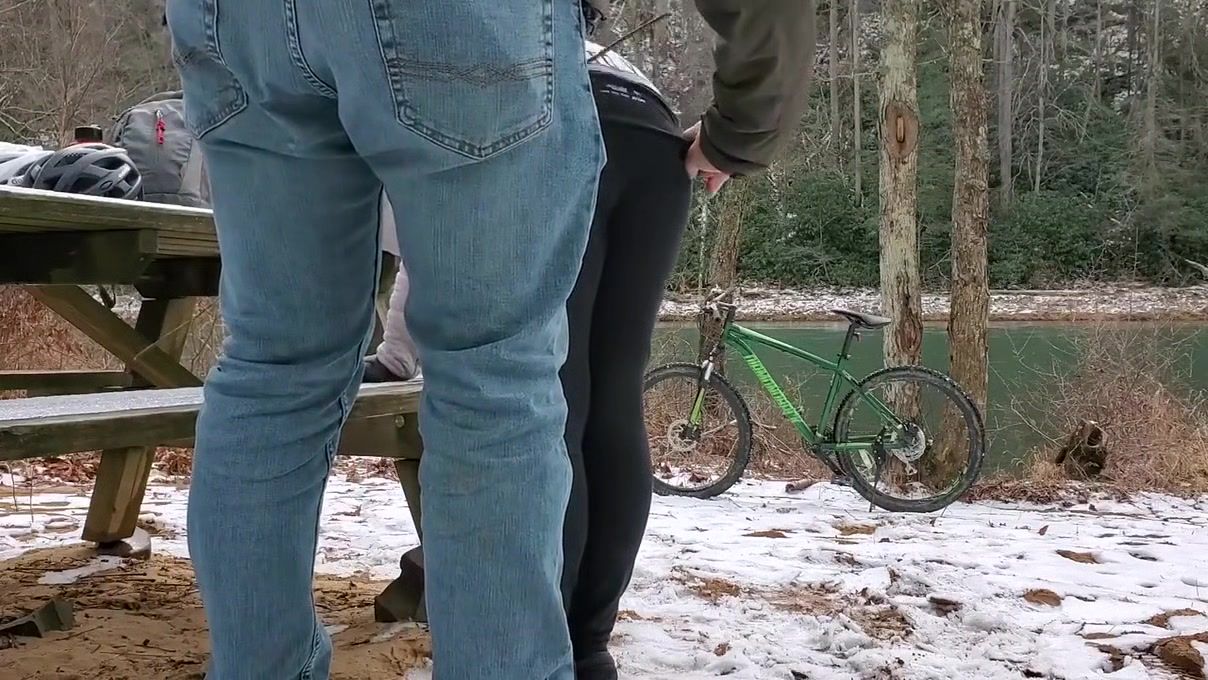 18 Year Old Only My Second Spanking (outdoor) Mature Woman - 1