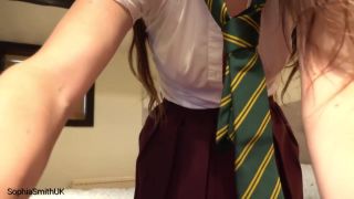 Bareback Pov - Ballgagged By School Girl Sophia Pussyeating