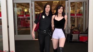 Sexteen Amber Knight Gets Caught Shoplifting - Part 2 Natural Tits