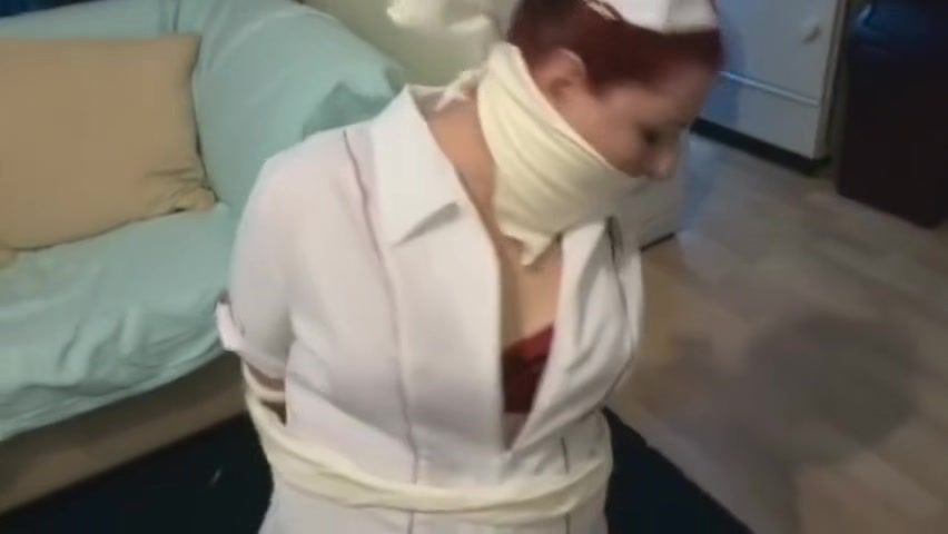 Ass Worship Nurse Outfit - Tied Up In Hairy Pussy