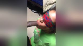 Ampland Blowjob In Blindfold And Handcuffs Ride