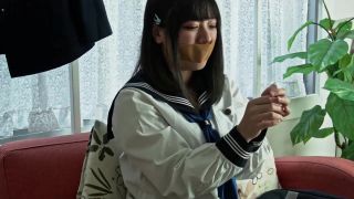 DuckyFaces Japanese Schoolgirl Self-bondage (pt. 1) ZBPorn