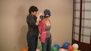 Titties Blonde Getting Blindfolded And Gagged Baile