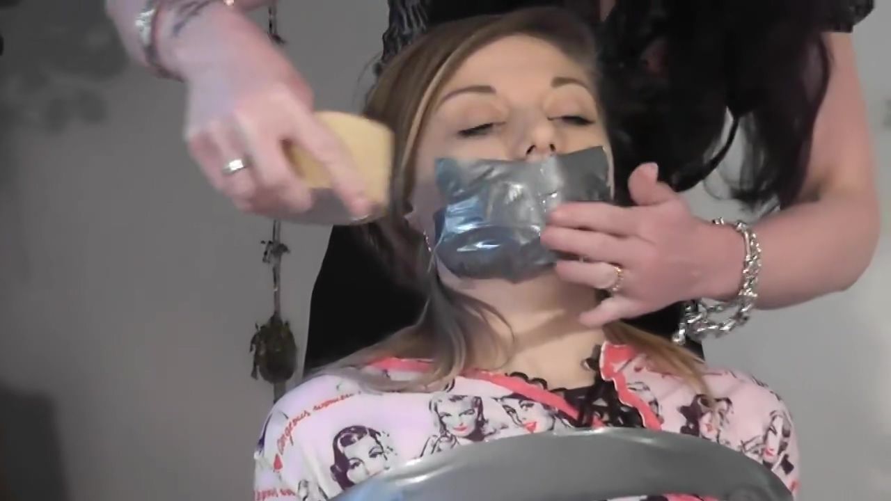LesbianPornVideos Taped Up Duo Gets - 1