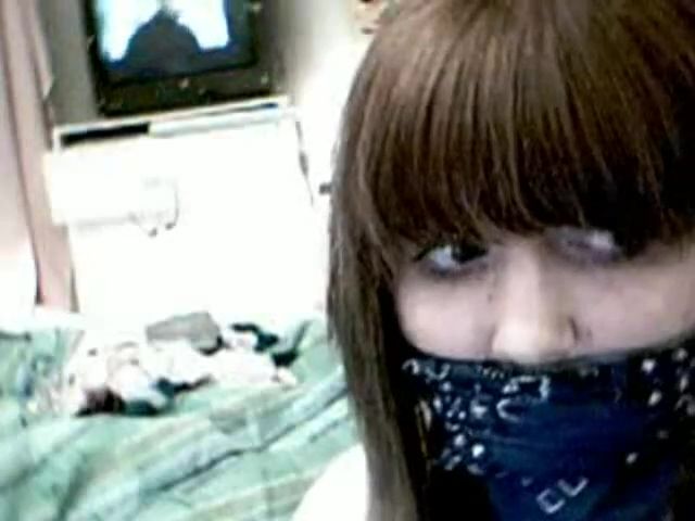 Shesafreak Web Cam Girl Gagged With Duct Tape And,bandanna Real Orgasms - 1