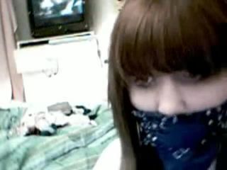TubeTrooper Web Cam Girl Gagged With Duct Tape And,bandanna Pmv