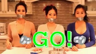 Matures Asian Girls Do The Mouth Trap Challenge xBubies