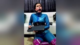 Ah-Me Dom Gagged And Drooling Vaginal