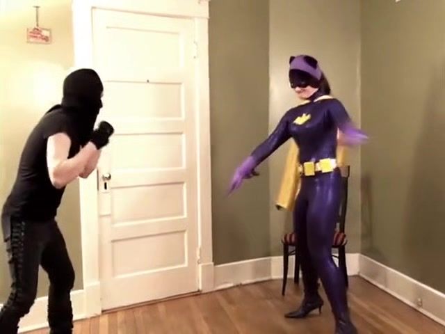 Blackwoman Batgirl In Trouble Plug