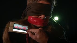 Mistress German Girl Tape Gagged And Blindfolded Cock
