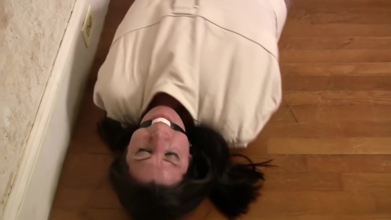 Daring Spandex And Straightjacket Cum In Mouth