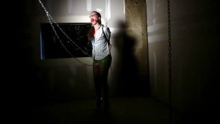 Paja Chained Up And Gagged In Stockings ThisVid