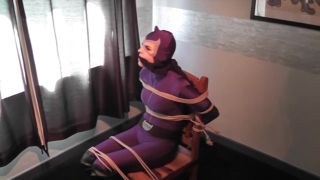 White Catwoman Chair Tied Hard Fucking