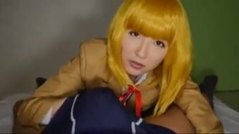 Omegle Hana midorikawa meiko shiraki cosplay sex SnBabes