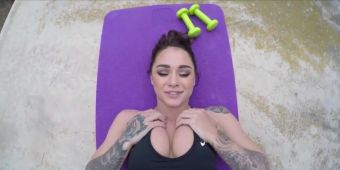 javx Mica Martinez - Sexy Workout Corno