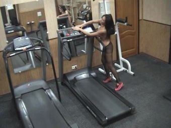Insane Porn Training in gym voyeur XTube