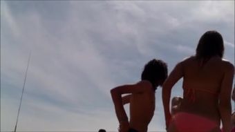 Gay Emo Candid Beach Bikini Ass Wazoo West Michigan Arse -...