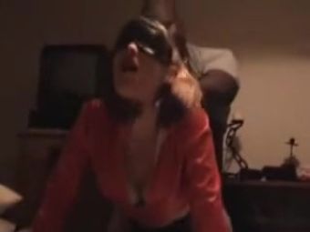 Gay Hairy Blindfolded wife acquires screwed hard by BBC Girl Sucking Dick