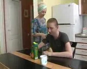 Titjob Redhead Mom and NOT her Son Guy