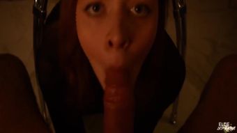 Hardfuck Teen Gives Blowjob On Her First Date Right In...