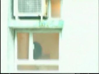 Cocksucker Lucky man filmed naked Asian babe through the window Nuru