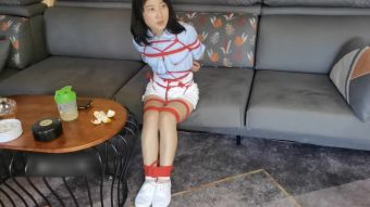 Stud Chinese Girl Bondage With White Shoes Gay Friend