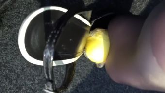 Teasing Crushing egg in my wonderful slingbacks FreeBlackToons