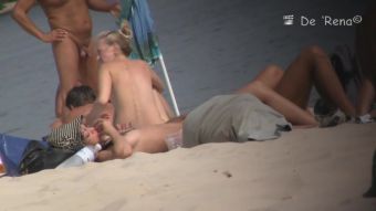 Red Nudist beach will never leave a voyeur disappointed Teen