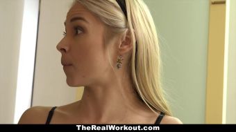 POVD TheRealWorkout - Hot Milf Fucks Fitness Client Enema
